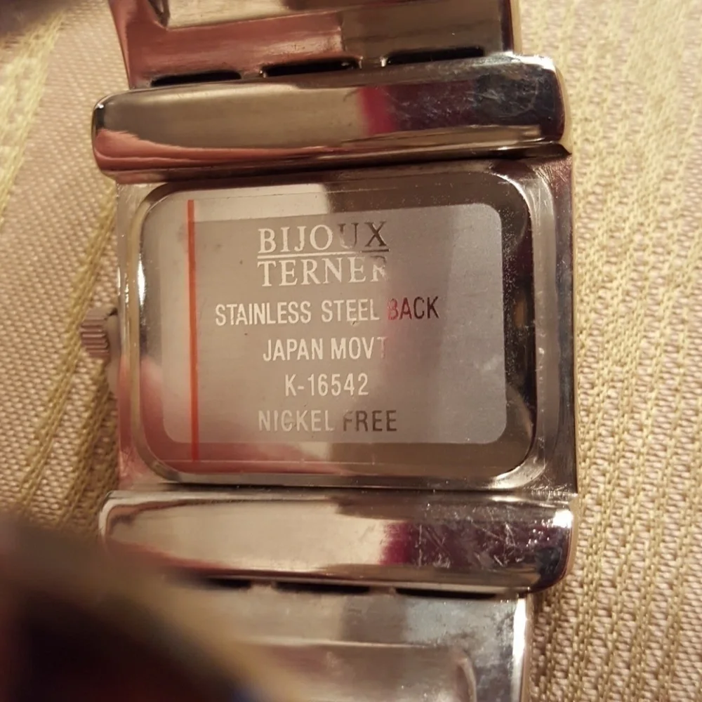 𝅺BIJOUX TERNER watch. New.